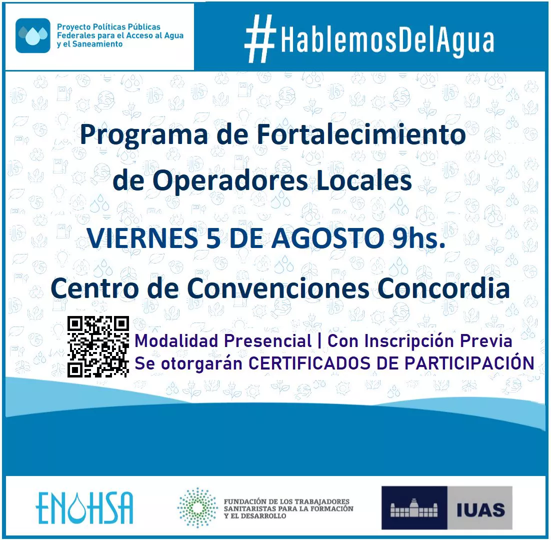 CAPACITACIÓN - OPERADORES - AGUA Y SANEAMIENTO (1)