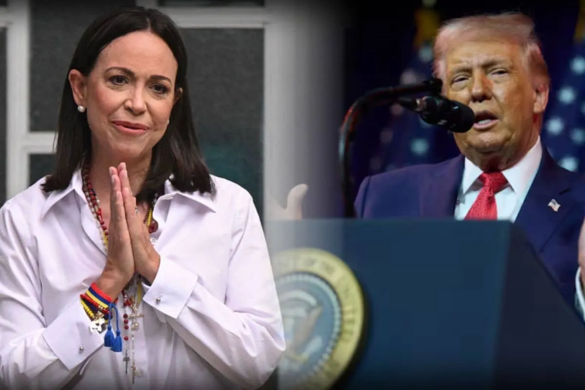 Donald-Trump-y-Corina-Machado