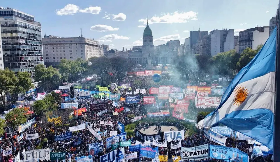 marcha universitaria congreso