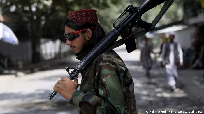 Talibanes en Kabul