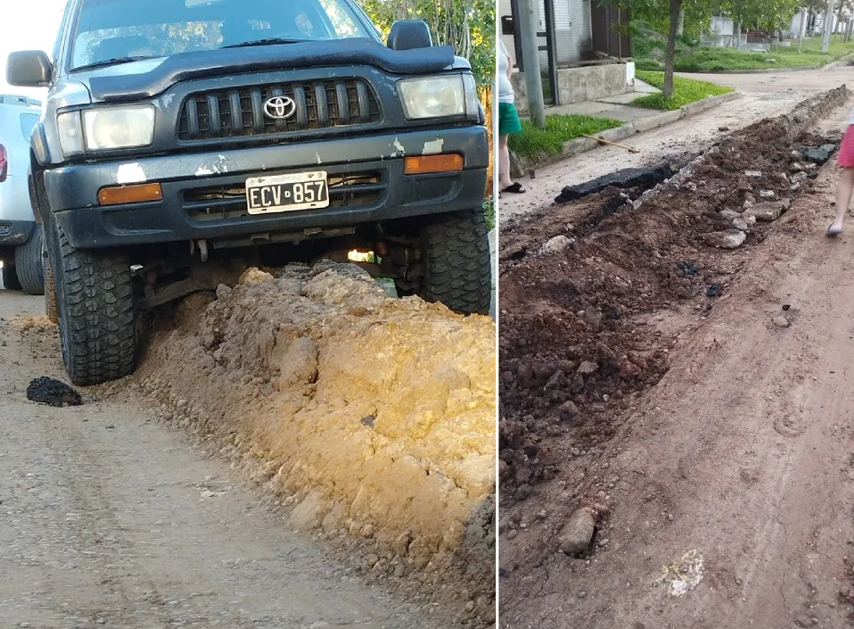 Reclaman por el mal estado de las calles del barrio CEC: “Hace tres ...
