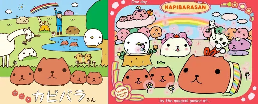 ANIME DE CARPINCHOS EN JAPÓN