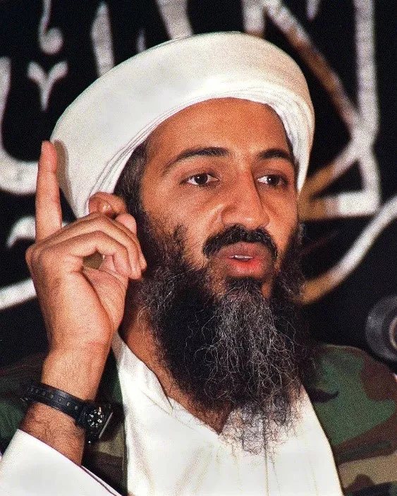 El entonces líder de Al Qaeda, Osama Bin Laden.