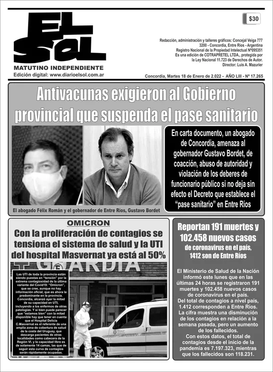 martes 18 de enero_TAPA