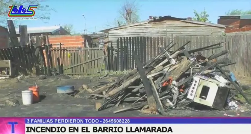 Incendio en barrio Llamarada_2