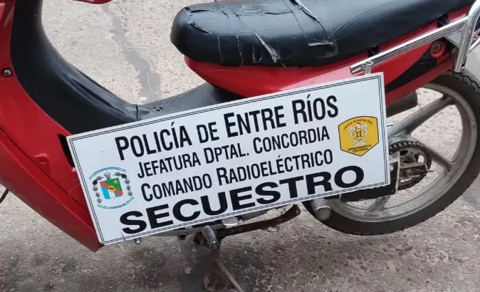 Comando radioeléctrico - Secuestro de motos
