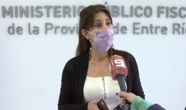 La fiscal María Eugenia Schmidt