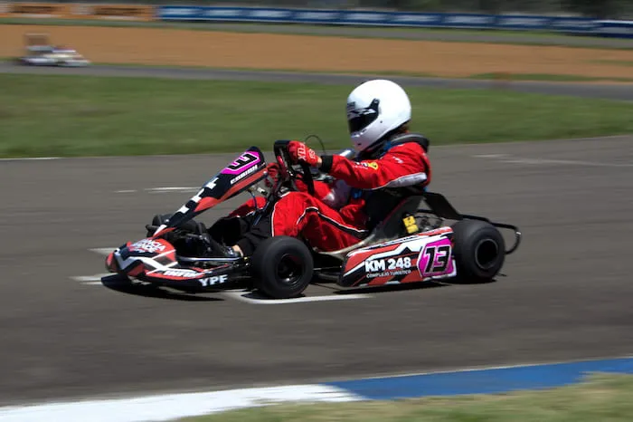 Mohibe Saliva. karting