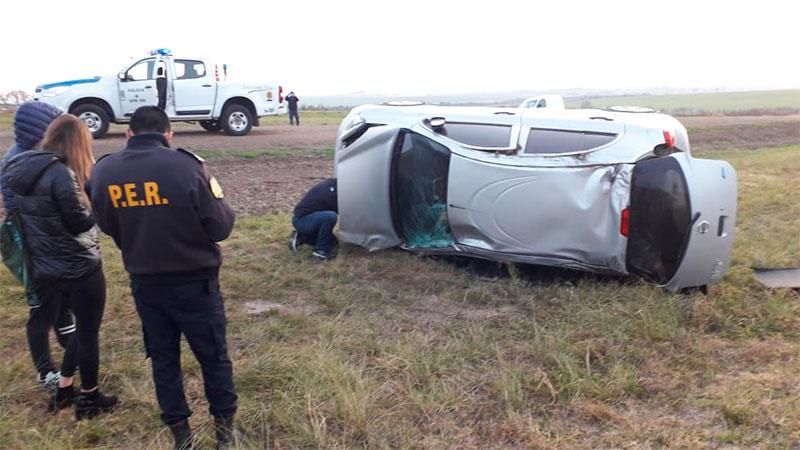 Vuelco en Diamante