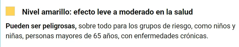 NIVEL AMARILLO