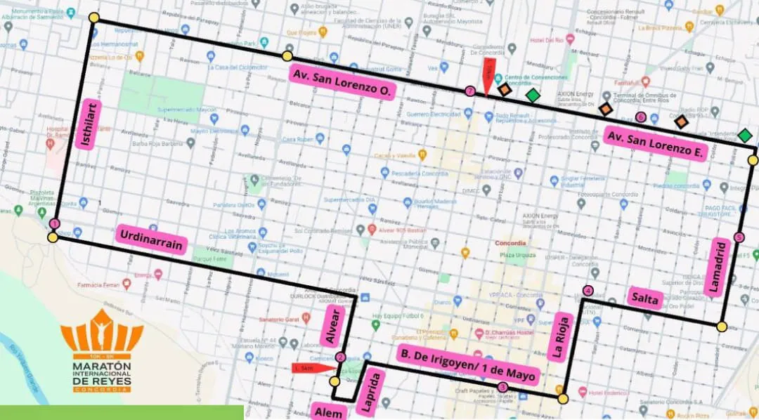 Recorrido Maratón1