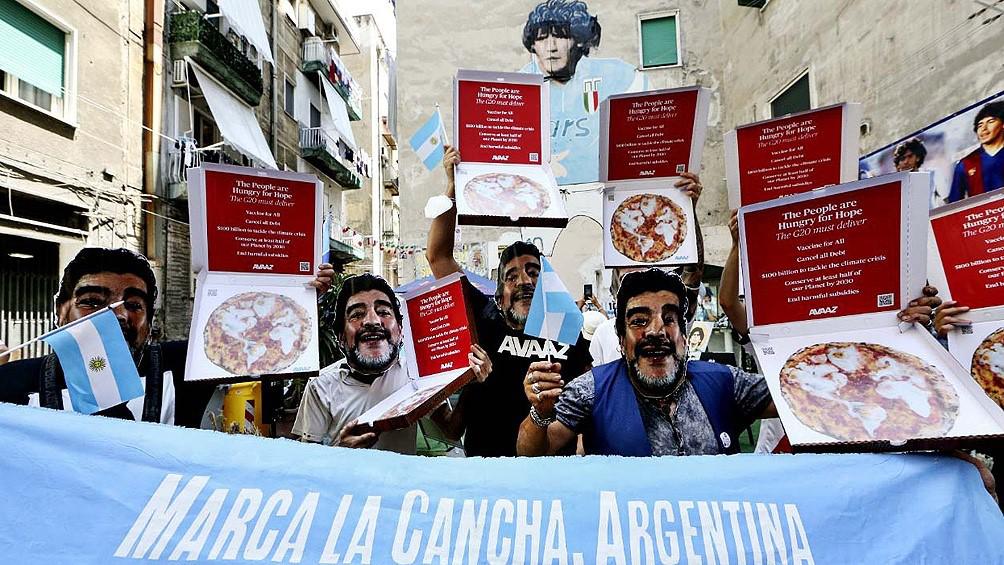 mascaras maradona