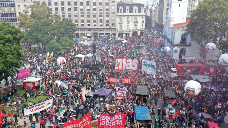 Marcha plaza de Mayo