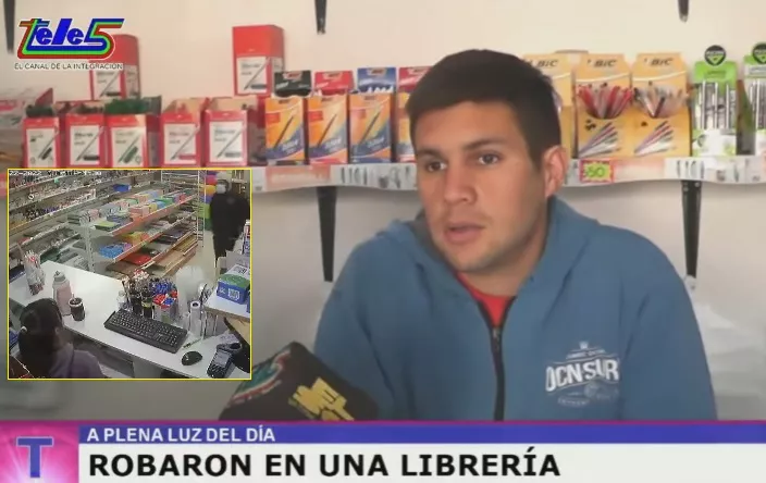 Robo a librería