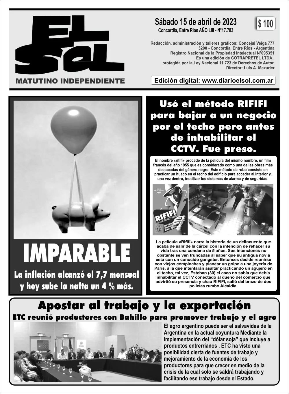 SÁBADO 15 DE ABRIL_TAPA