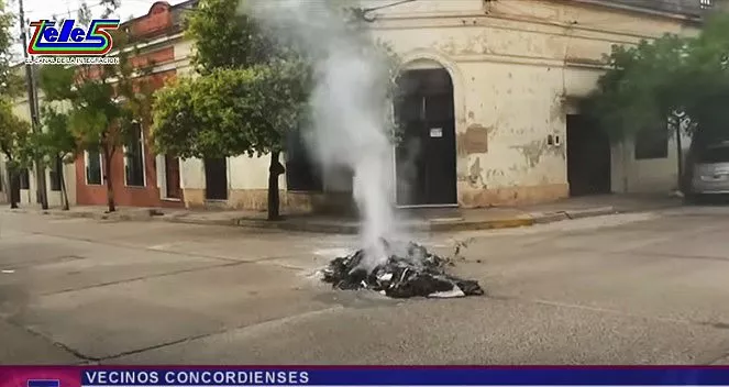 Protesta vecinal q
