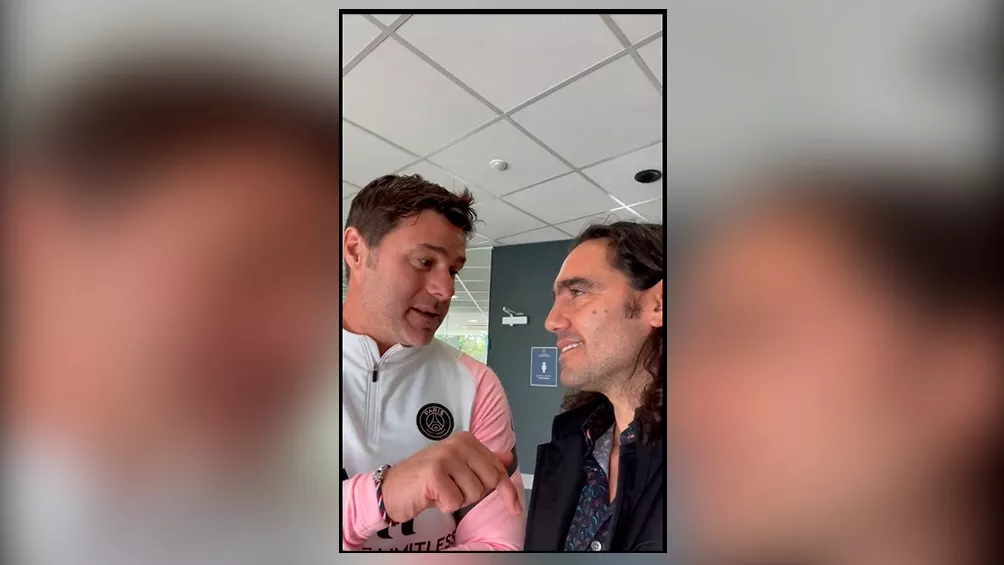 Pochettino y Sorín encuentro en París