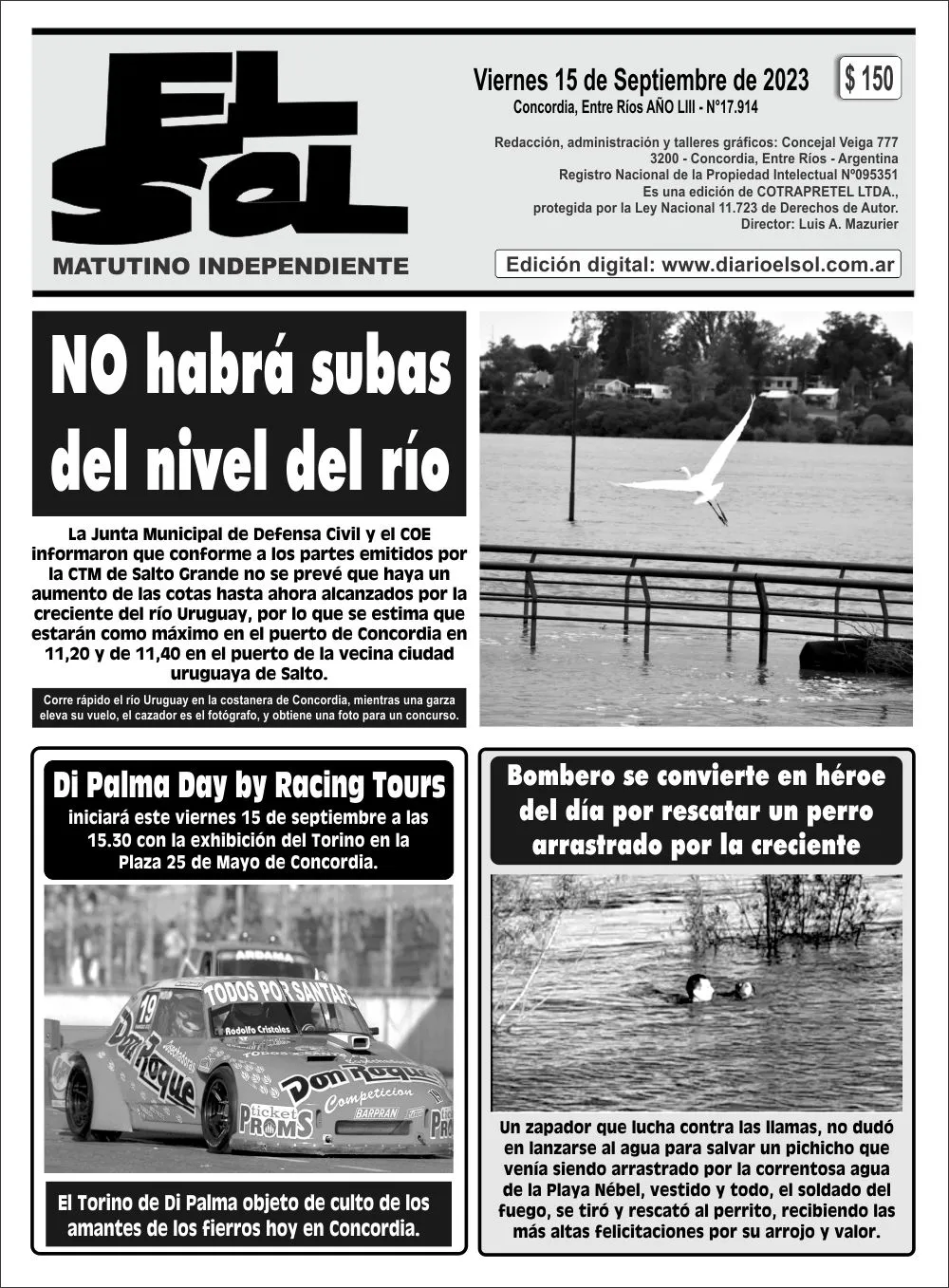 VIERNES 15 de septiembre_TAPA