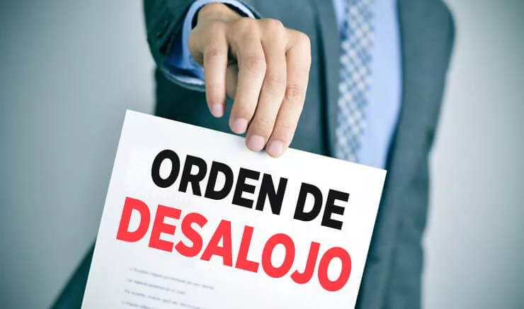 Orden de desalojo