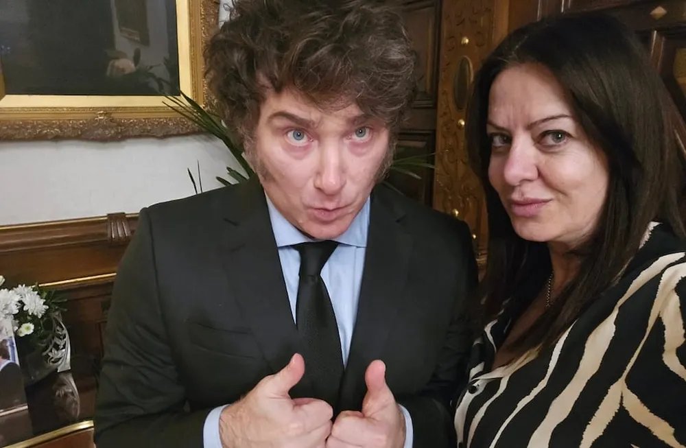 el-presidente-javier-milei-y-la-ministra-capital-humano-sandra-pettovello-foto-archivo