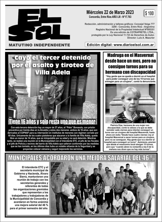 MIÉRCOLES 22 DE MARZO_LA TAPA