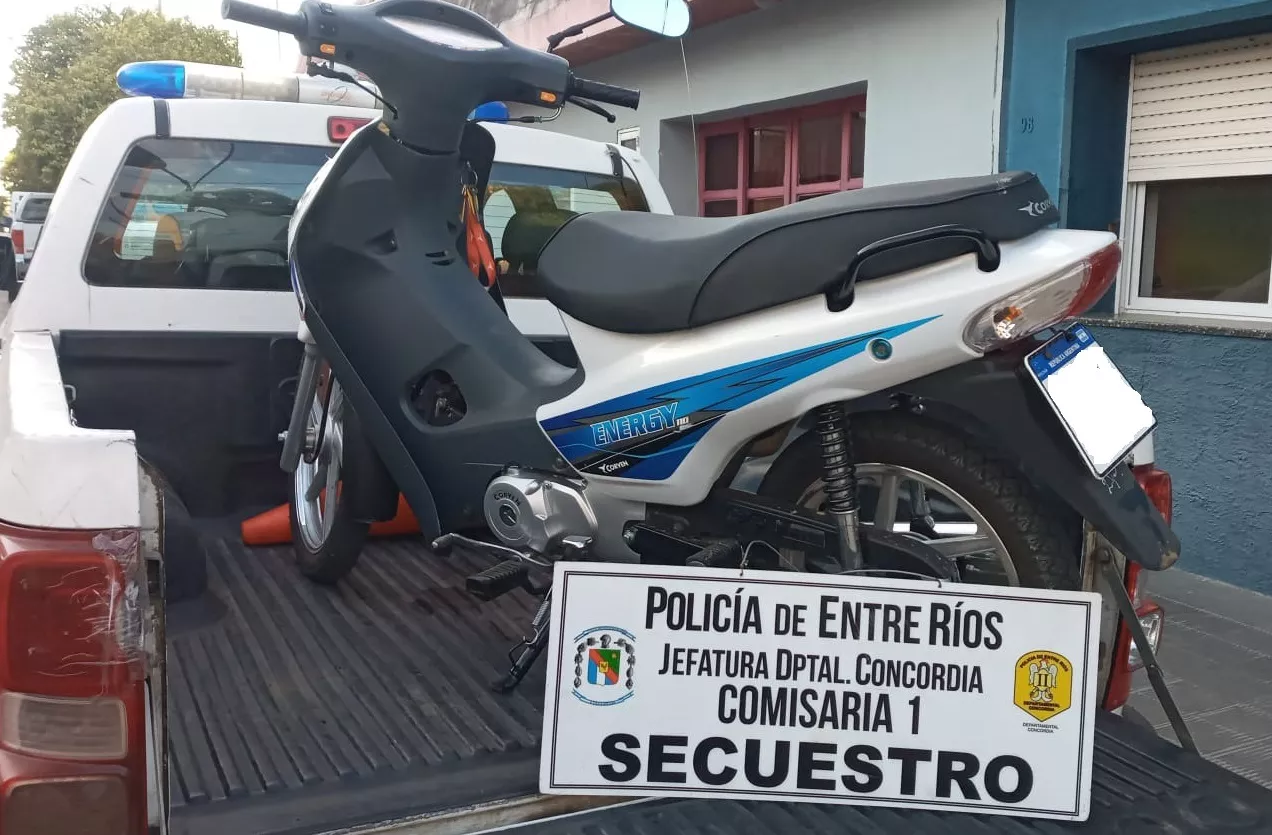 Secuestro de moto