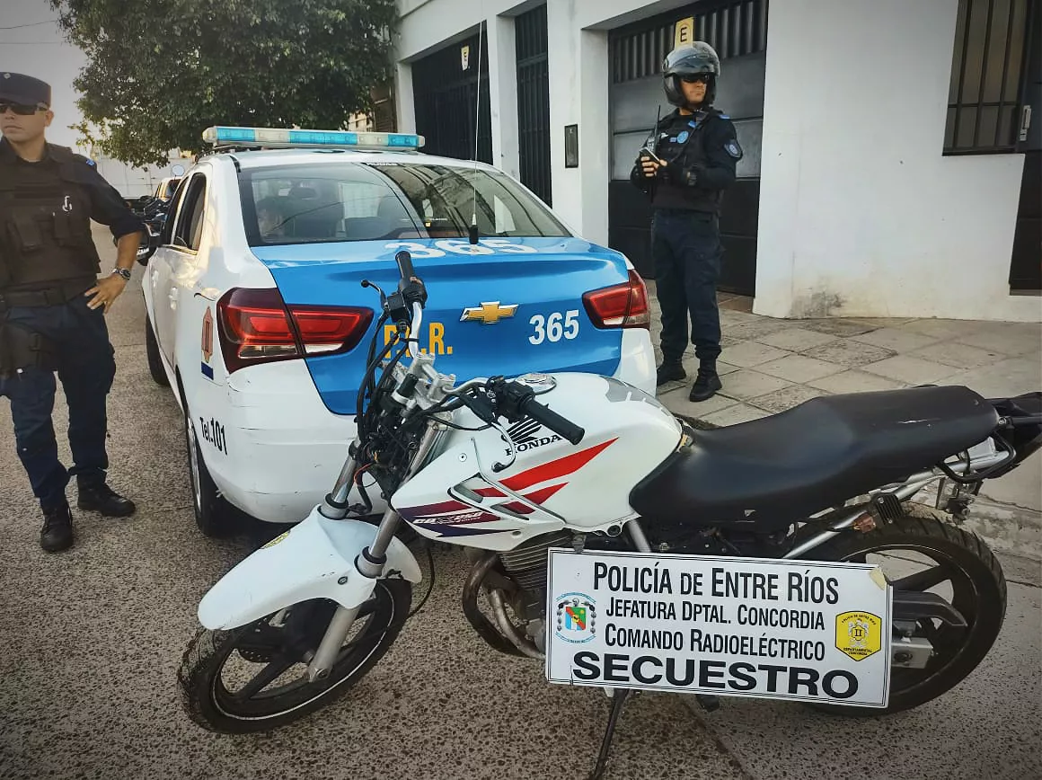 Secuestro de motos