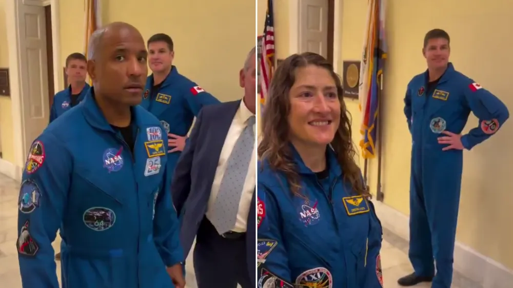 Acusaron a los astronautas de Artemis II de fingir su misión a la Luna y el video se volvió viral: "Dejen de mentir"