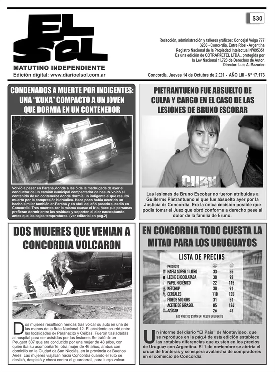 JUEVES 14 DE OCTUBRE_1_TAPA