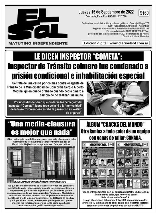 JUEVES 15 DE SEPTIEMBRE_TAPA