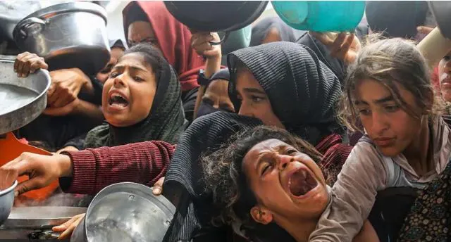 hambre en gaza