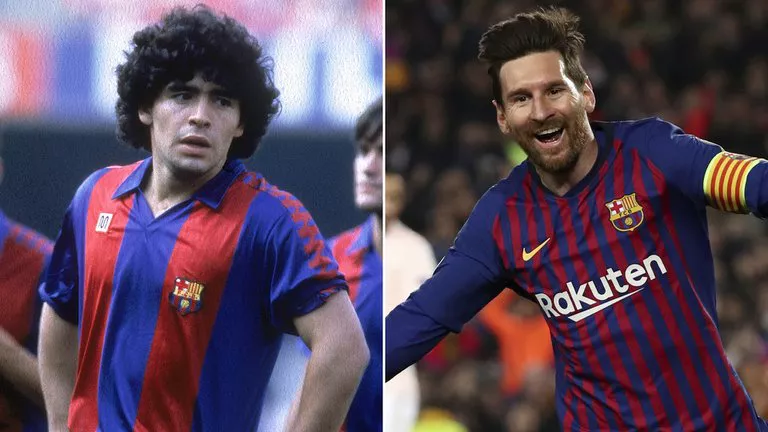 maradona messi