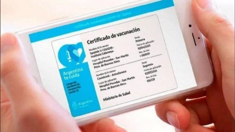 Certificado de Vacunación