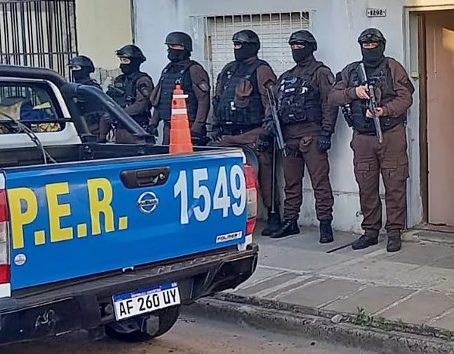7 allanamientos